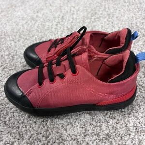 Cat & Jack Red and Black Kids Sneakers